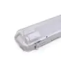 Noxion Réglette LED Étanche Boîtier Vide  Poseidon V2.0 incl. 2x Noxion Tube LED T8 Standard Output 22W 2x2300lm - 865 Lumière Du Jour | 150cm